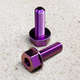 Impurity Ti Female Hub Bolts, 10mm