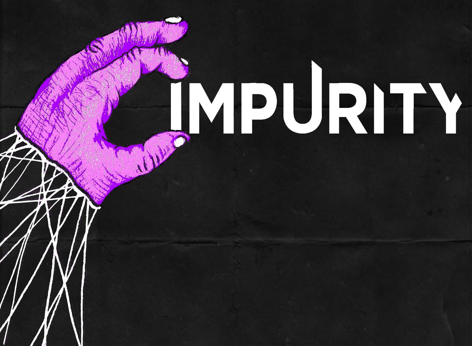 Impurity Wired Hand Sticker