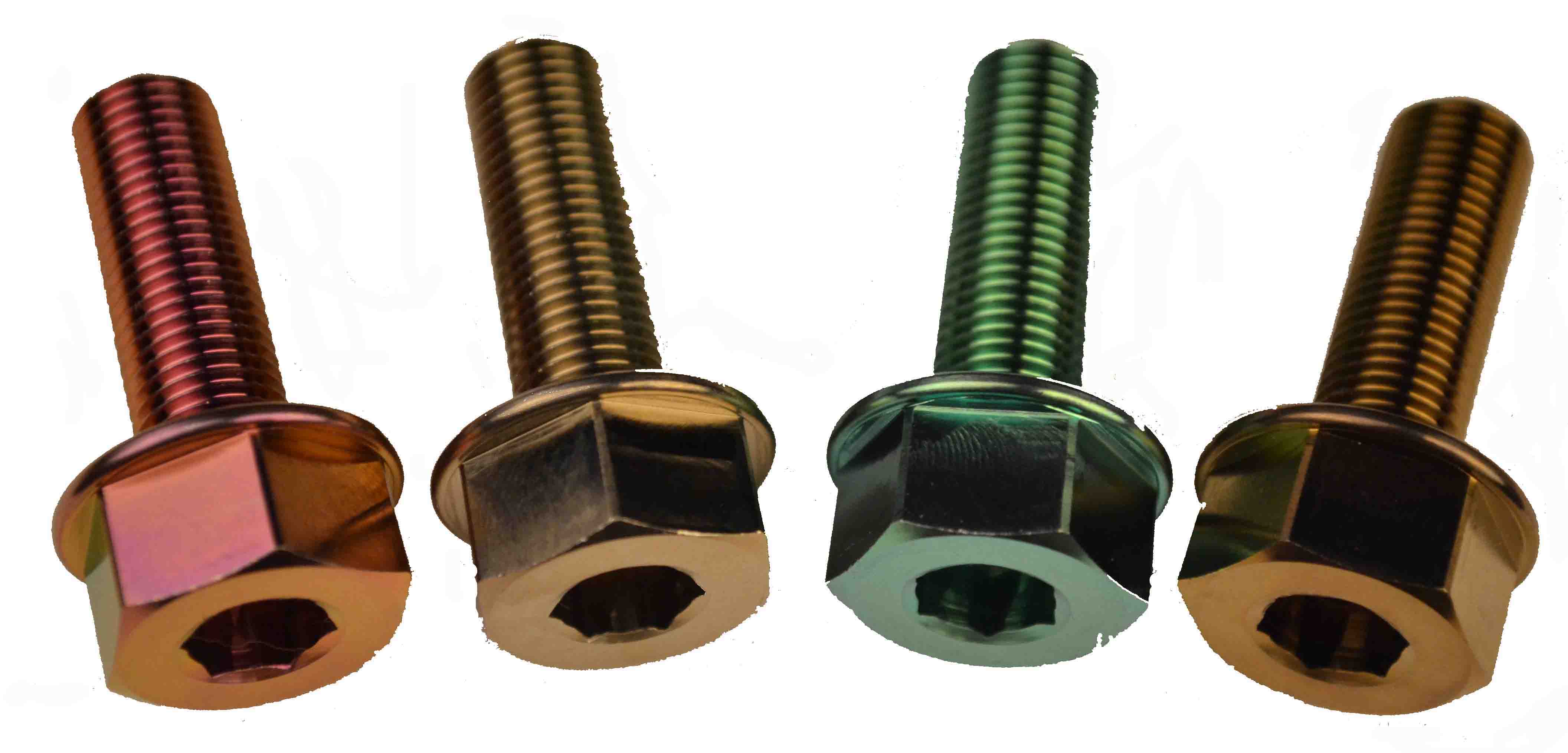 Impurity Ti Female Hub Bolts, 10mm